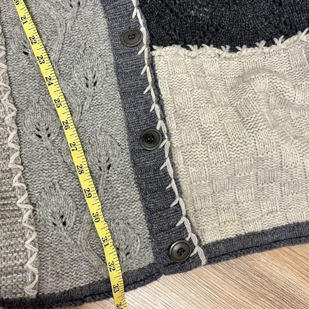 Sundance Catalog Homespun Patchwork Cardigan Swea… - image 6